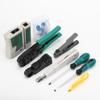 Cable Tester Wire Stripper Network Cabling Diy Repair Lan Tool Kit